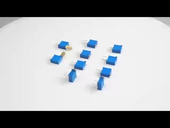 3296W-B 0.5w 조절 가능한 저항 굽은 핀 세르메트 트림머 포텐시오미터