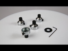 15 회전 디지털 다이얼 포텐티오미터 볼륨 단추 와이어와운드 포텐티오미터 H-23-6A