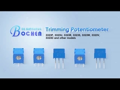 3323시리즈 0.5W 1k 2k 5k 10k 20k 50k 오름 단일 턴 세르메트 트림머 포텐시오미터