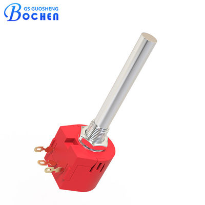 TW1252ka 포텐티오미터 250k 긴 샤프트 포텐티오미터 패널 마운트 명목 저항 범위 5Ω-22KΩ