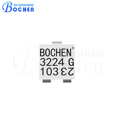 OEM 0.25w 조절 가능한 저항 SMD 트림머 포텐시오미터 10k 오hm 5Ω ~ 2MΩ